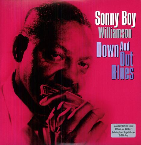 Sonny Boy Williamson II.: Down And Out Blues (180g), 2 LPs