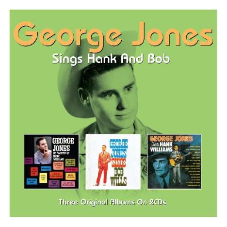 George Jones (1931-2013): Sings Hank &amp; Bob, 2 CDs
