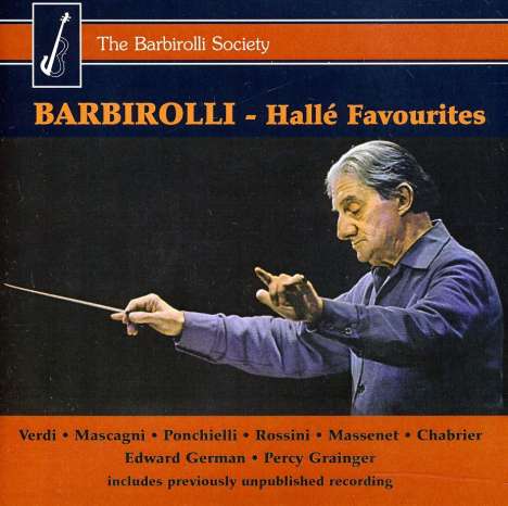 John Barbirolli - Halle Favourites Vol.1, CD