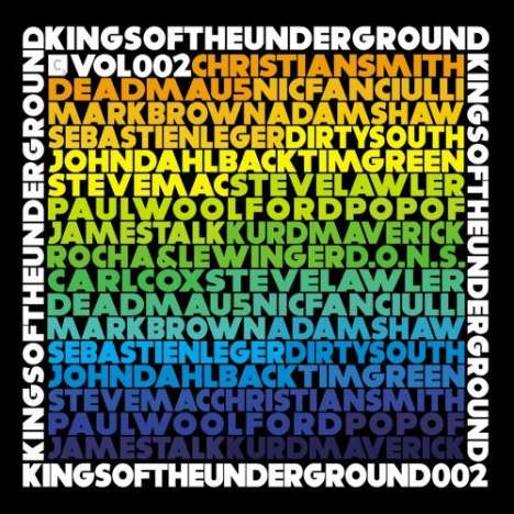 Kings Of The Underground: Vol. 2-Kings Of The Undergroun, 3 CDs