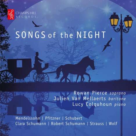 Rowan Pierce &amp; Julien van Mellaerts - Songs of the Night, CD