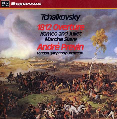 Peter Iljitsch Tschaikowsky (1840-1893): 1812 Ouvertüre op.49, LP