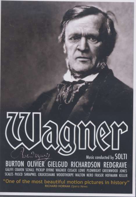 Wagner (1983) (UK Import mit deutschen Untertiteln), 3 DVDs