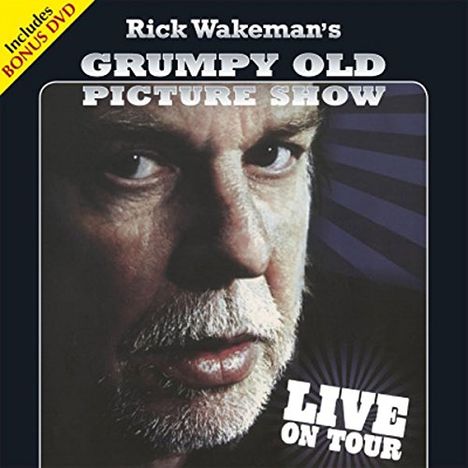 Rick Wakeman: Grumpy Old Picture Show: Live On Tour, 2 CDs und 1 DVD