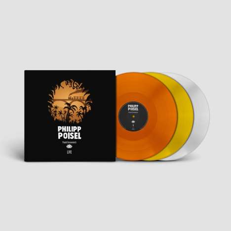Philipp Poisel: Projekt Seerosenteich (180g) (Limited 10th Anniversary Edition Y) (Orange-Yellow-White Vinyl), 3 LPs