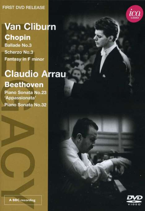 Van Cliburn &amp; Claudio Arrau, DVD