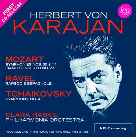 Herbert von Karajan - Live in the Royal Festival Hall 1955 &amp; 1956, 2 CDs