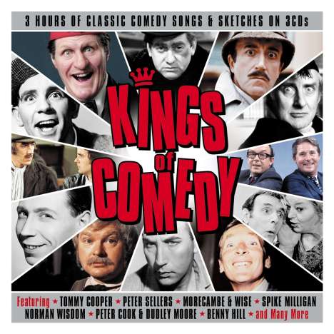 Kings Of Comedy (Songs &amp; Sketches), 3 CDs