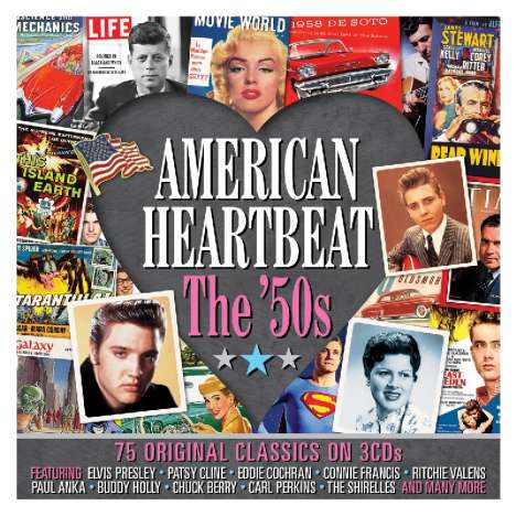 American Heartbeat: The '50s, 3 CDs