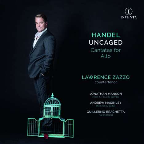 Georg Friedrich Händel (1685-1759): Kantaten für Countertenor - "Handel uncaged", CD