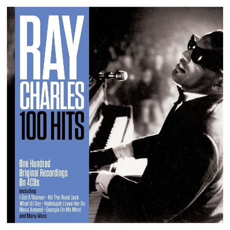 Ray Charles: 100 Hits, 4 CDs