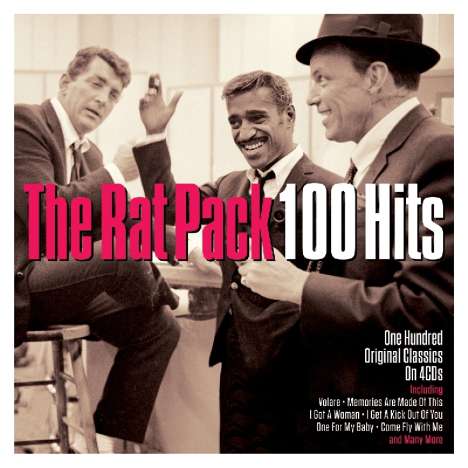 Rat Pack (Frank Sinatra, Dean Martin &amp; Sammy Davis Jr.): 100 Hits, 4 CDs
