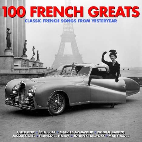 100 French Greats, 4 CDs