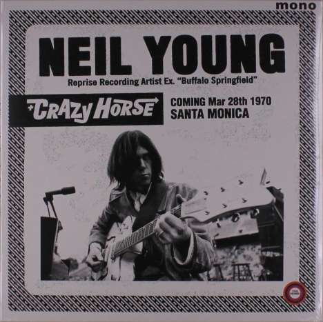 Neil Young: Santa Monica Civic 1970 (mono), LP