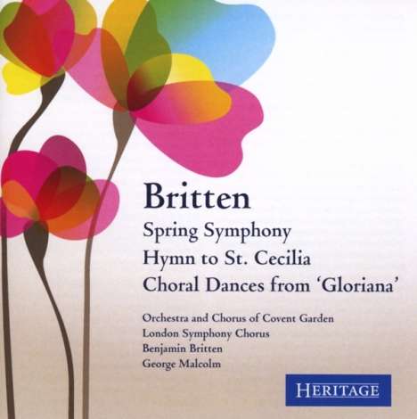 Benjamin Britten (1913-1976): Spring Symphony op.44, CD