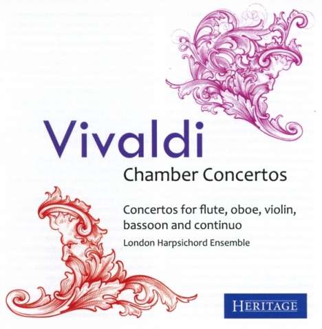 Antonio Vivaldi (1678-1741): Kammerkonzerte RV 88,90,94,99,106,107, CD