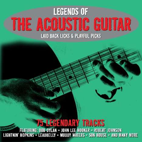 Legends Of The Acoustic Guitar, 3 CDs