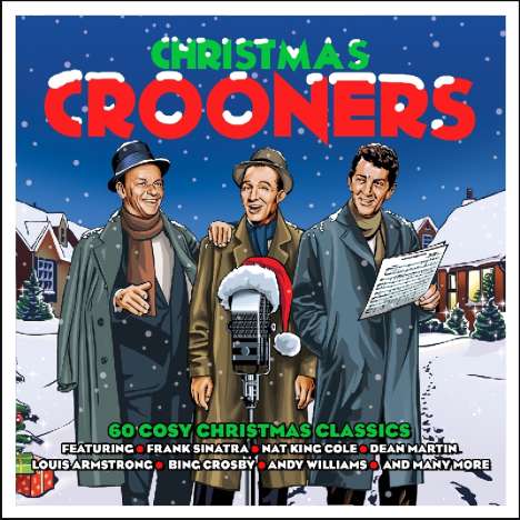 Christmas Crooners: 60 Cosy Christmas Classics, 3 CDs