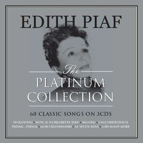Edith Piaf (1915-1963): The Platinum Collection (Digipack), 3 CDs