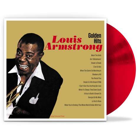 Louis Armstrong (1901-1971): Golden Hits (180g) (Red Vinyl), LP