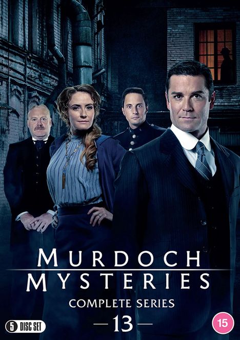 The Murdoch Mysteries Season 13 (UK Import), 5 DVDs