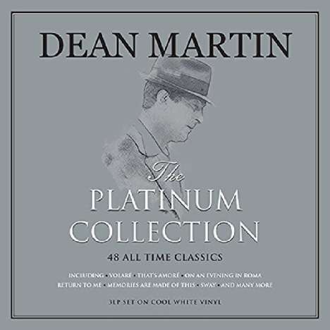 Dean Martin: The Platinum Collection (180g) (Limited Edition) (White Vinyl), 3 LPs