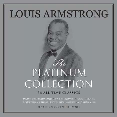 Louis Armstrong (1901-1971): The Platinum Collection (White Vinyl), 3 LPs