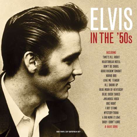 Elvis Presley (1935-1977): Elvis In The 50's (Limited Edition) (Red Vinyl), 3 LPs
