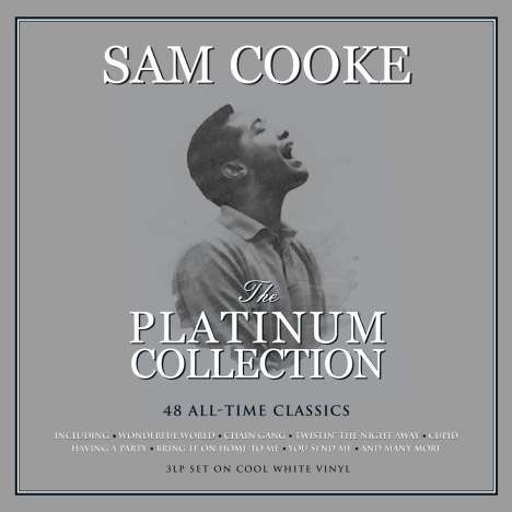 Sam Cooke (1931-1964): The Platinum Collection (Cool White Vinyl), 3 LPs