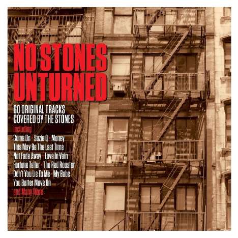 No Stones Unturned, 3 CDs