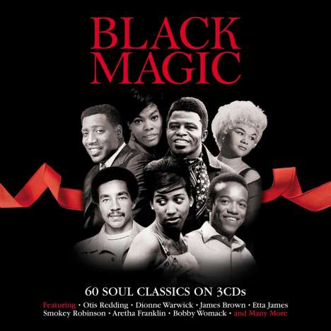 Black Magic 60 Soul Classics, 3 CDs