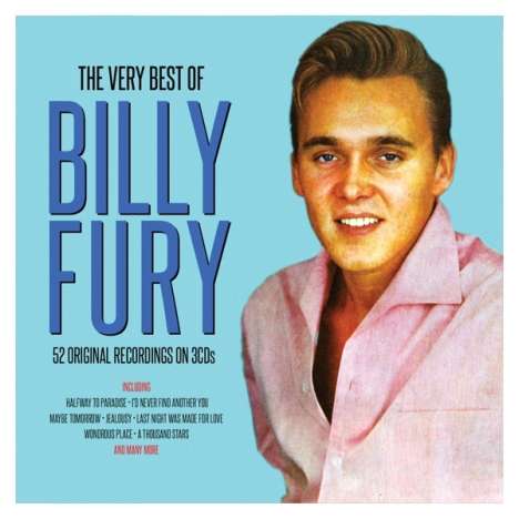 Billy Fury: Very Best Of Billy Fury, 3 CDs
