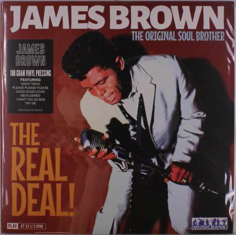 James Brown: The Original Soul Brother - The Real Deal! (180g), LP