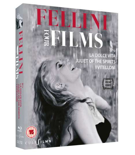Federico Fellini Four Films (Blu-ray) (UK Import), 4 Blu-ray Discs