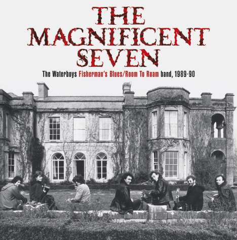 The Waterboys: The Magnificent Seven: Fisherman's Blues / Room To Roam (Super Deluxe Box), 5 CDs, 1 DVD und 1 Buch