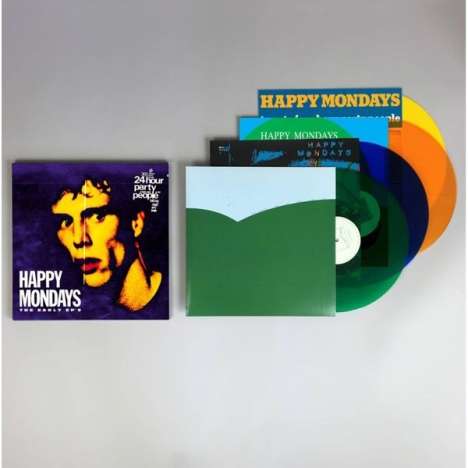 Happy Mondays: The Early EPs (remastered) (Box Set) (Colored Vinyl), 4 LPs