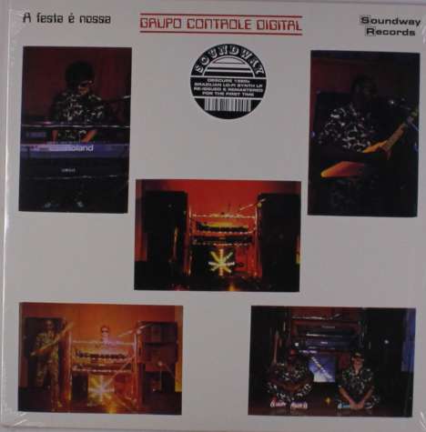 Grupo Controle Digital: A Festa E Nossa (remastered), LP
