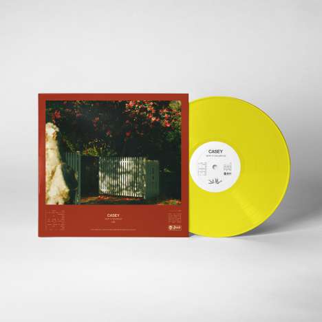 Casey: How to Disappear (Transparent Yellow Vinyl), LP