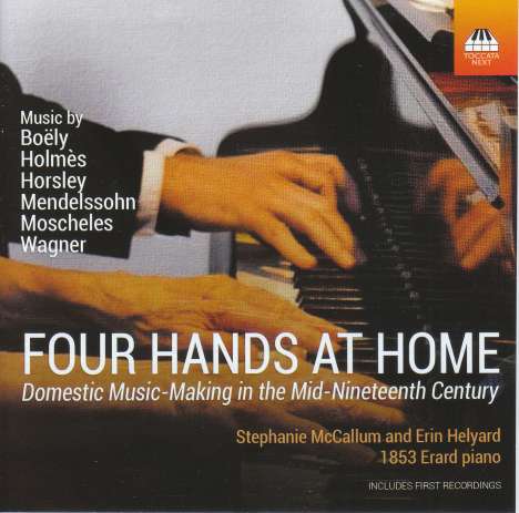Stephanie McCallum &amp; Erin Helyard - Four Hands At Home, CD