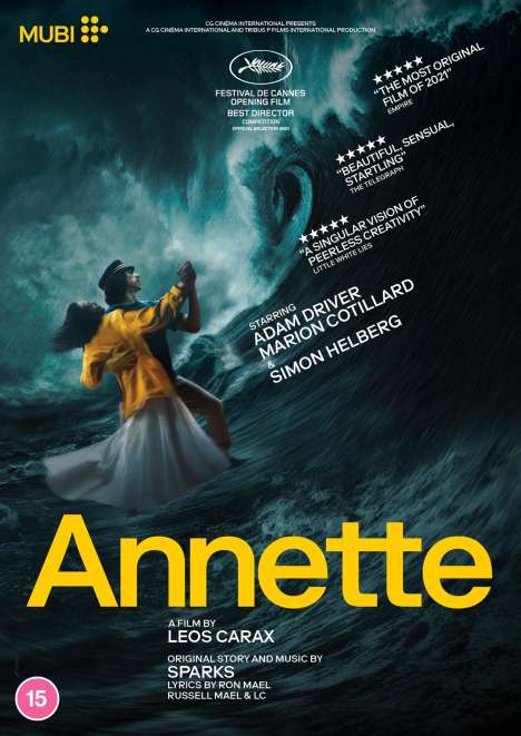 Annette (2021) (UK Import), DVD