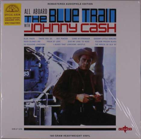 Johnny Cash: All Aboard The Blue Train (remastered) (180g) (Limited Edition) (Colored Vinyl), LP