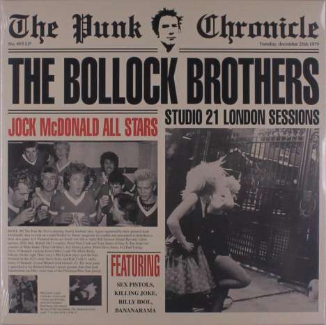 Bollock Brothers: 21 Studio Sessions, LP
