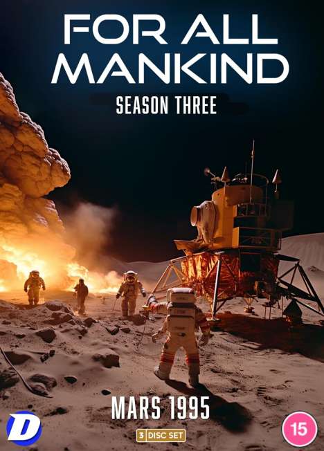 For All Mankind Season 3 (2022) (UK Import), 3 DVDs