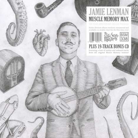 Jamie Lenman: Muscle Memory Max (10th Anniversary) (remixed &amp; remastered), 2 LPs und 1 CD