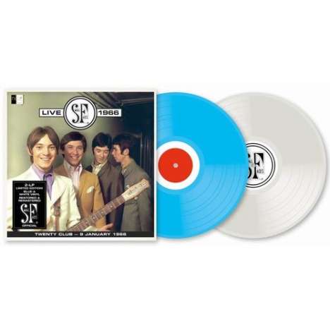 Small Faces: Live 1966 (remastered) (Limited Edition) (LP 1: Blue Vinyl/LP 2: White Vinyl), 2 LPs