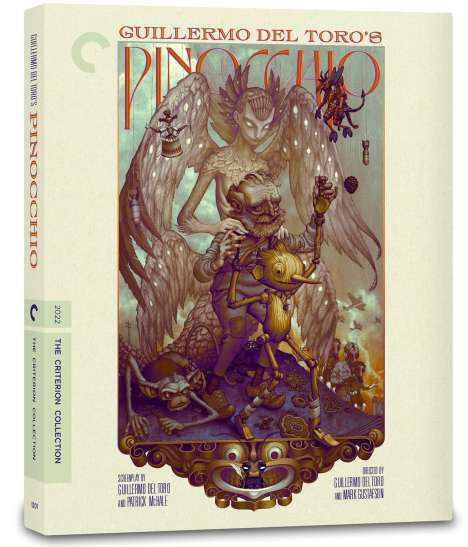 Guillermo Del Toros Pinocchio (2022) (Ultra HD Blu-ray &amp; Blu-ray) (UK Import), 1 Ultra HD Blu-ray und 1 Blu-ray Disc