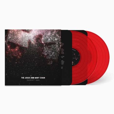 The Jesus And Mary Chain: Sunset 666 (Live) (180g) (Limited Edition) (Red Vinyl), 2 LPs