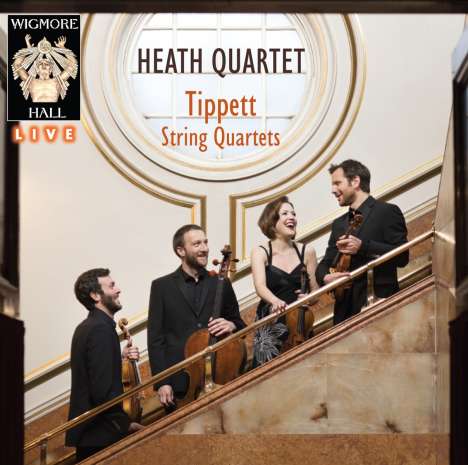 Michael Tippett (1905-1998): Streichquartette Nr.1-5, 2 CDs