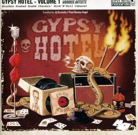 Gypsy Hotel Vol.1, CD