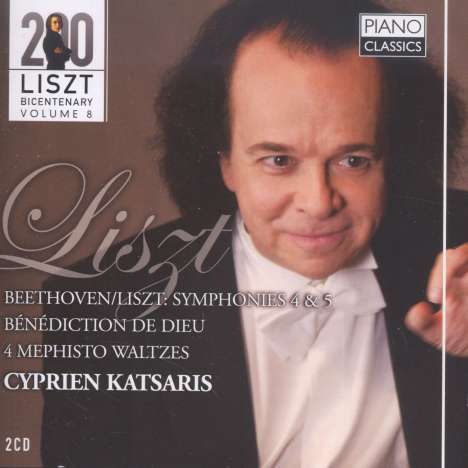 Ludwig van Beethoven (1770-1827): Symphonien Nr.4 &amp; 5 (Klavierfassung von Liszt), 2 CDs